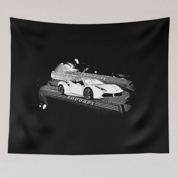 Item preview, ferrari 488 gtb graphic design designed and sold by outffocus.