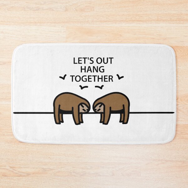 Item preview, Two sloths hang out designed and sold by spontania.