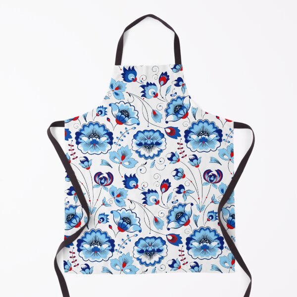 Item preview, Winter blue flowers designed and sold by AttireCafe.