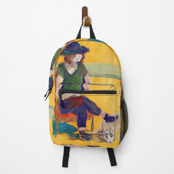 Item preview, The reading girl and the Wolpertinger designed and sold by Lillian Berthel.