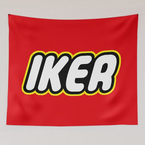 Item preview, Iker personalize gift for mini builder and bricks fan designed and sold by Urosek.