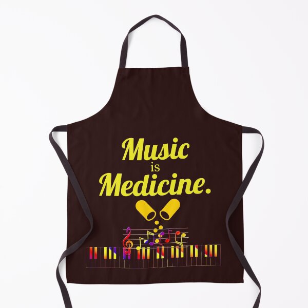 Item preview, music is medicine. designed and sold by doctors-apparel.