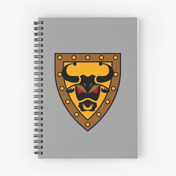 Item preview, Bull Head Shield Emblem designed and sold by Highonbricks.