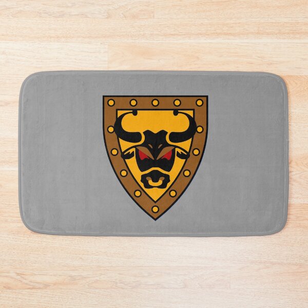 Item preview, Bull Head Shield Emblem designed and sold by Highonbricks.