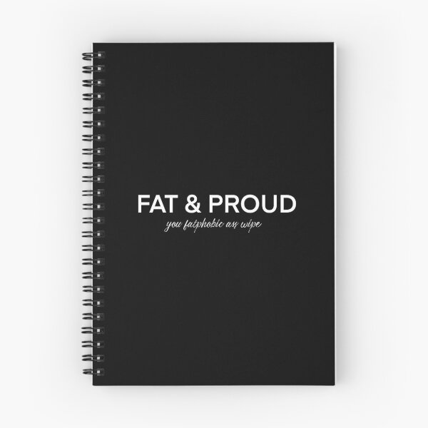 Item preview, Fat & Proud designed and sold by Nathalie Aynié.