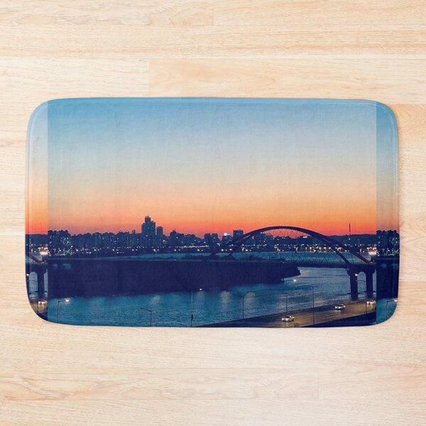 Item preview, Seoul, South Korea Sunset View designed and sold by touristkeepsake.