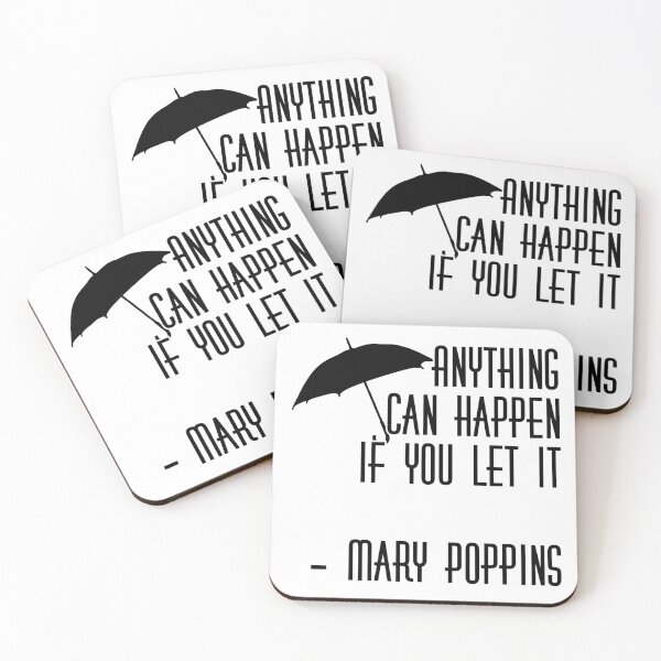 Item preview, Anything can happen if you let it  - Mary Poppins designed and sold by afternoontees.