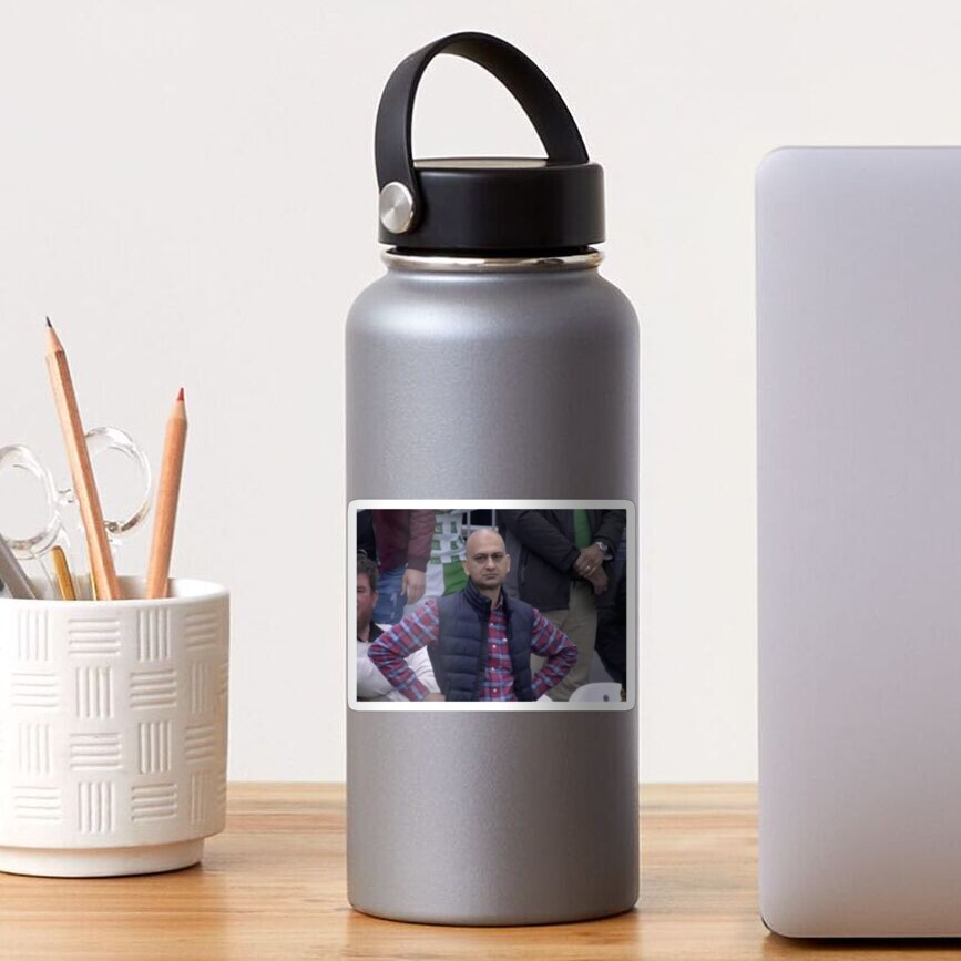 "Disappointed Cricket Fan Meme" Sticker by simcass Redbubble