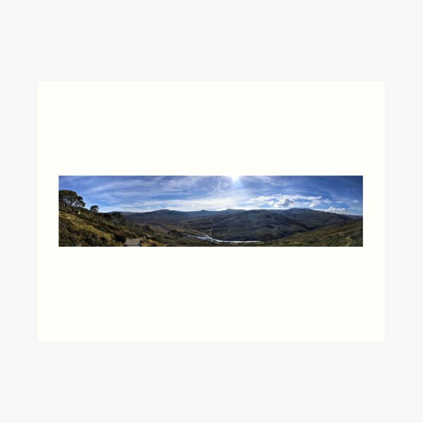 Mt Kosciuszko Panorama Art Print