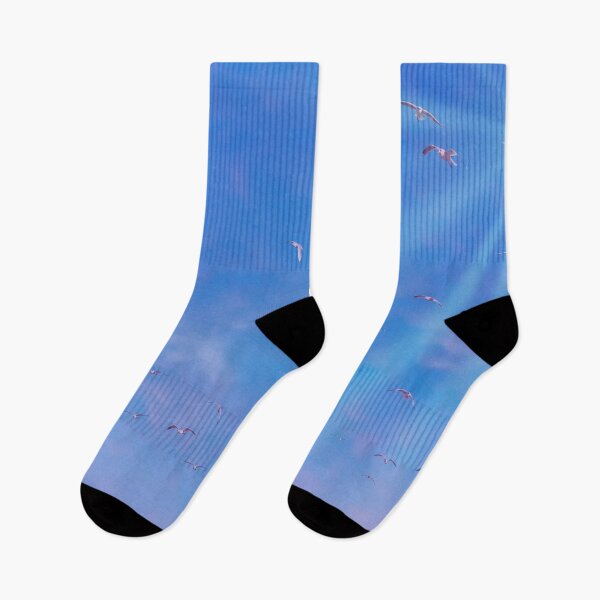Item preview, Mystical Blue and Pink Sunrise and Seagulls Like a Dream designed and sold by Jon Shore.