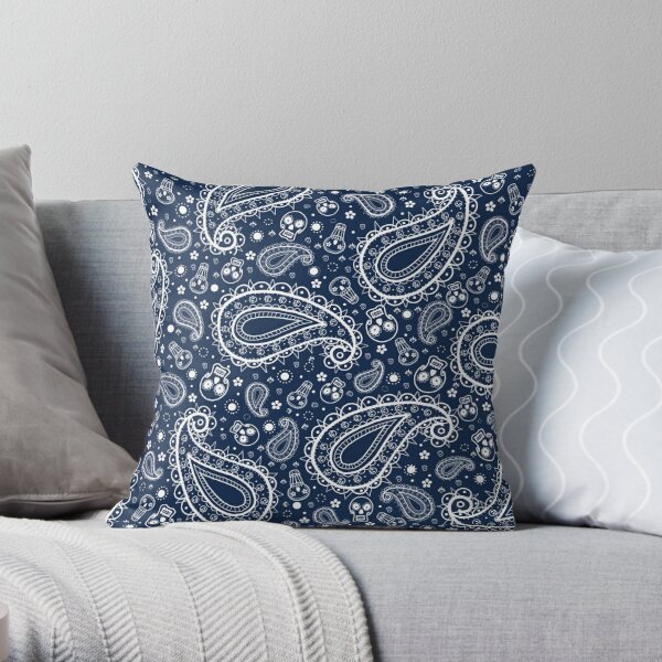 Paisley print outlet cushions