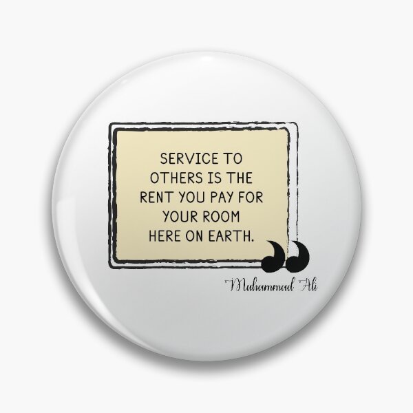 Item preview, Muhammad Ali Quote designed and sold by YouShouldChill.