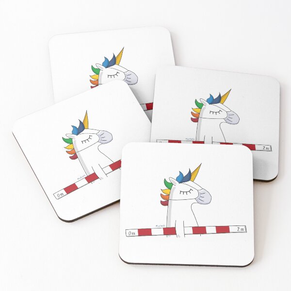 Item preview, Social distancing unicorn designed and sold by LaDaDi.