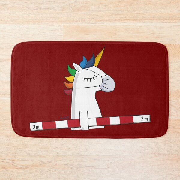 Item preview, Social distancing unicorn designed and sold by LaDaDi.