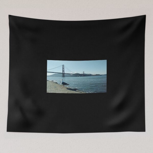 Item preview, Seagull at Golden Gate Bridge designed and sold by Syrupandspice.