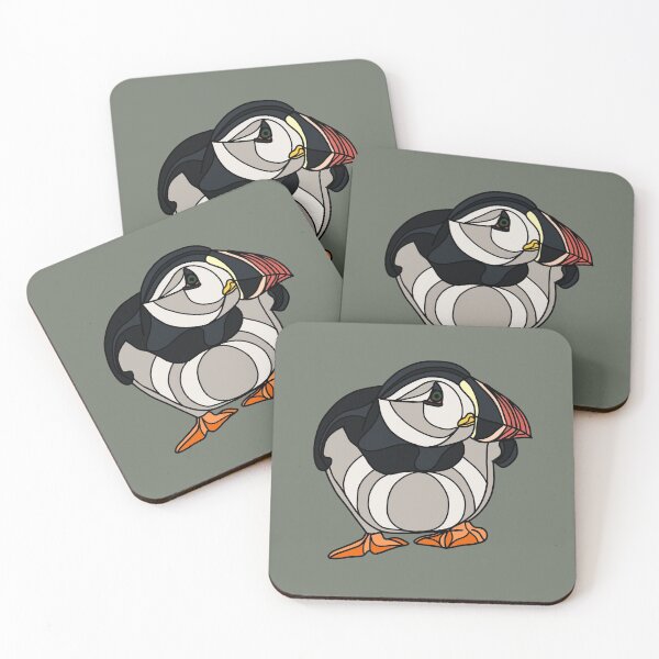 Item preview, Abstract Puffin Bird designed and sold by AbstractPlanet.
