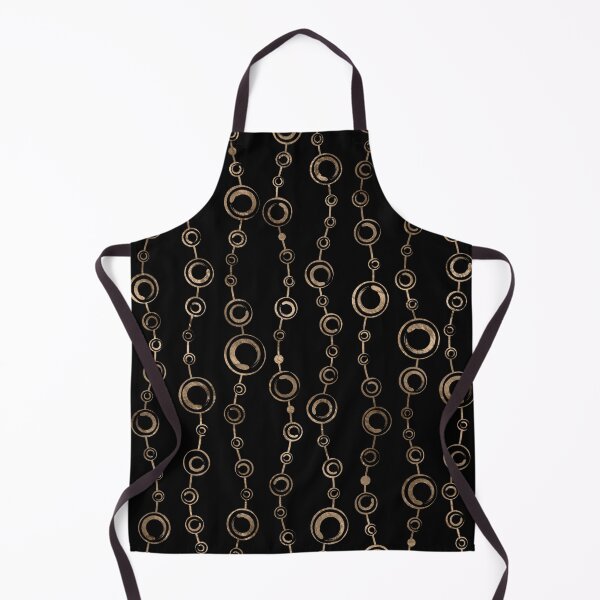 Item preview, Enso Circle - Zen pattern gold on black designed and sold by Nartissima.