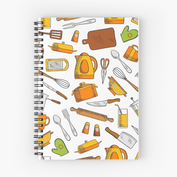 Item preview, Cute Chef Kitchen Essentials Pattern designed and sold by JustCreativity.