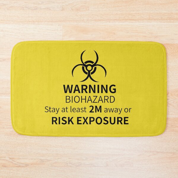 Item preview, Biohazard coronavirus (over yellow) designed and sold by cu-b3.