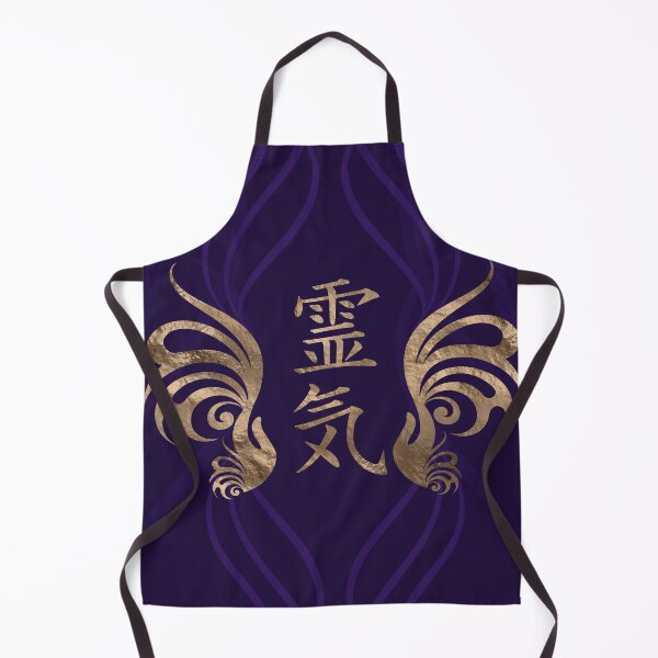 Item preview, Reiki Symbols- and hands - golden swirl designed and sold by Nartissima.