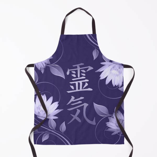 Item preview, Reiki Symbols- Lotus swirls on purple designed and sold by Nartissima.