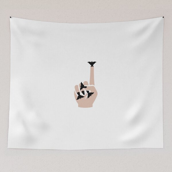 Item preview, Hand Pointing, Bats One Finger Up, Number One Nails! designed and sold by Hautefort.