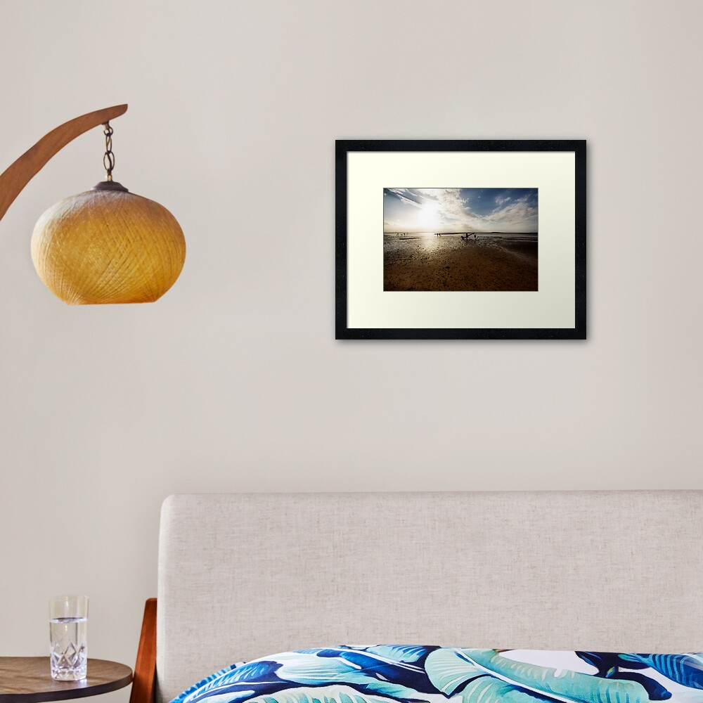 End of Day Framed Art Print