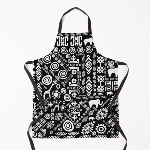 Item preview, Ethnic African Pattern- Black and White #9 designed and sold by k9printart.