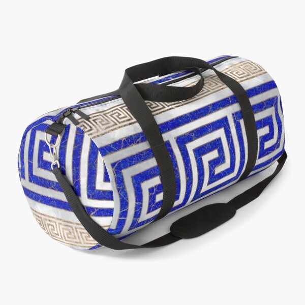 Item preview, Greek Key Ornament - Lapis Lazuli and Gold #1 designed and sold by k9printart.