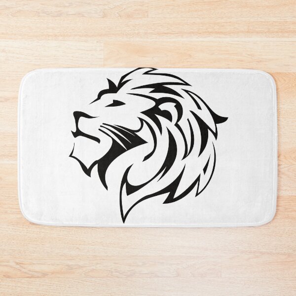 Item preview, Lion outline design silhouette designed and sold by TshirtFuchs.