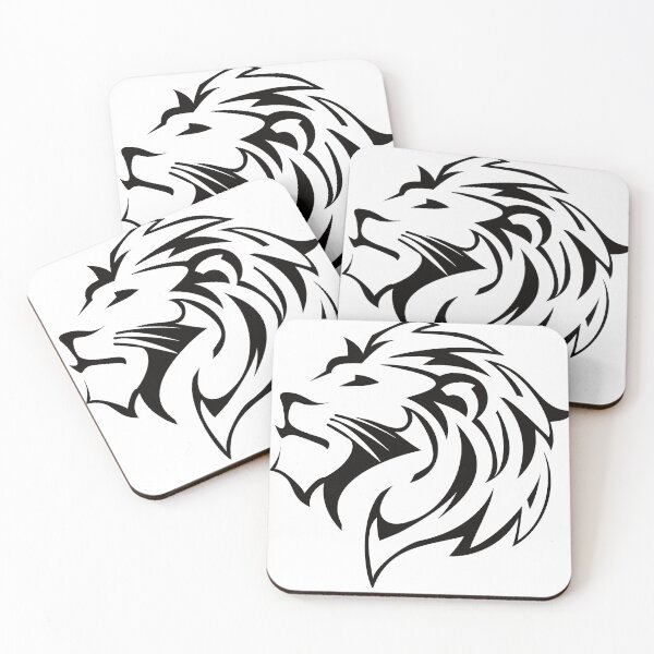 Item preview, Lion outline design silhouette designed and sold by TshirtFuchs.