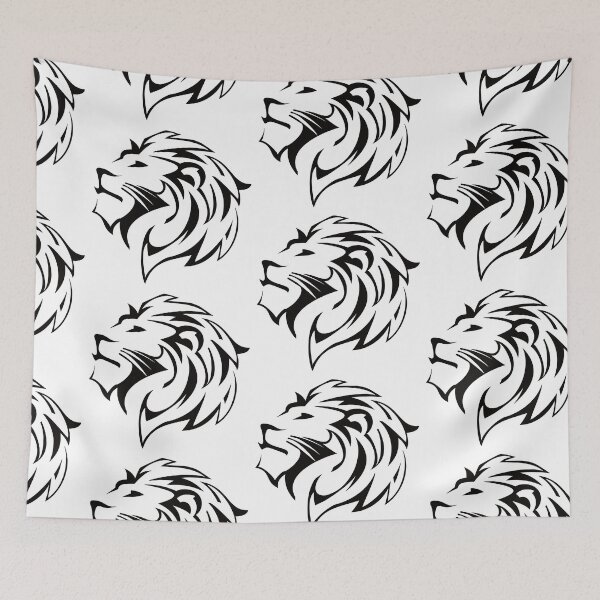 Item preview, Lion outline design silhouette designed and sold by TshirtFuchs.