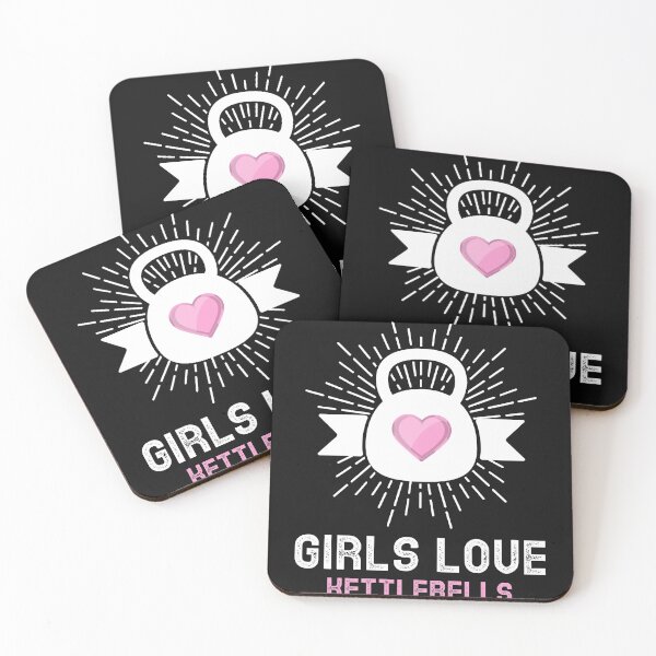 Item preview, Girls Love Kettlebells designed and sold by SanZal.