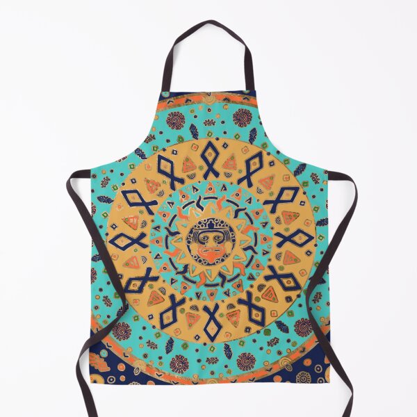 Item preview, Aztec Sun and Glyphs designed and sold by Nartissima.