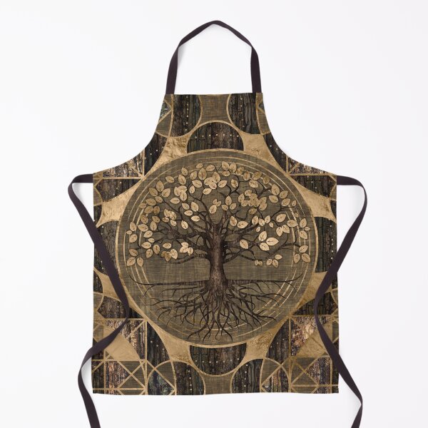 Item preview, Tree of life - Yggdrasil - Wood and Gold designed and sold by Nartissima.