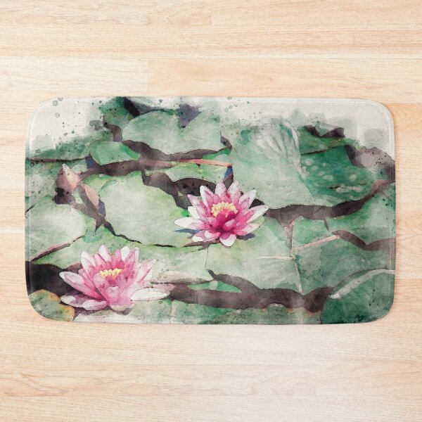 Item preview, Watercolour Waterlilies designed and sold by SofiaAlves.