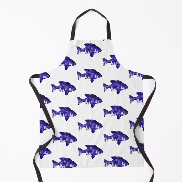 Item preview, Blue Fish abstract designed and sold by SILVERAPPLE.