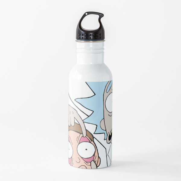 Crazy scientist grandpa Water Bottle