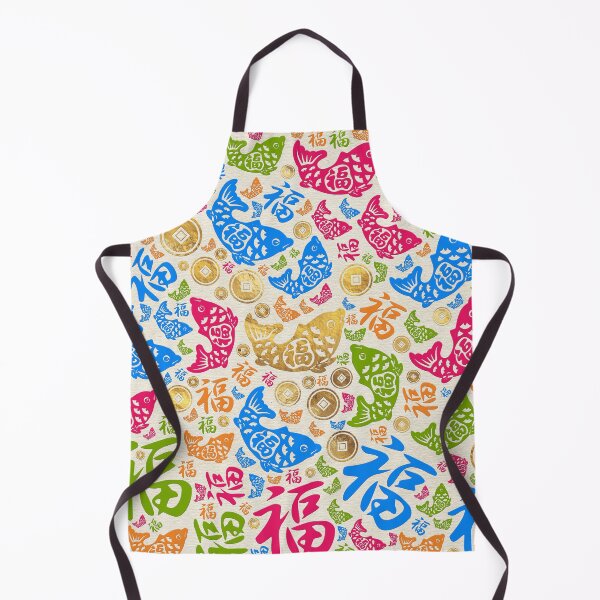Item preview, Chinese Lucky Symbols Pattern #1 designed and sold by k9printart.
