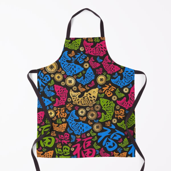 Item preview, Chinese Lucky Symbols Pattern #2 designed and sold by k9printart.