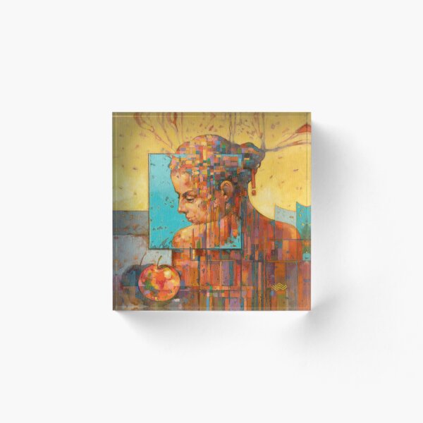 Artikelvorschau, Frau Apfel / trockenes Pastellbild entworfen und verkauft von MichaelTheCount.