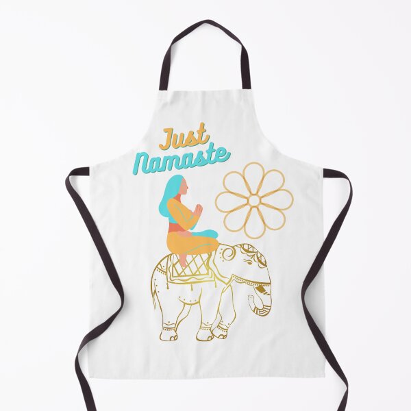 Item preview, Just Namaste Gold Elephant Yoga Pose Meditation designed and sold by Hautefort.