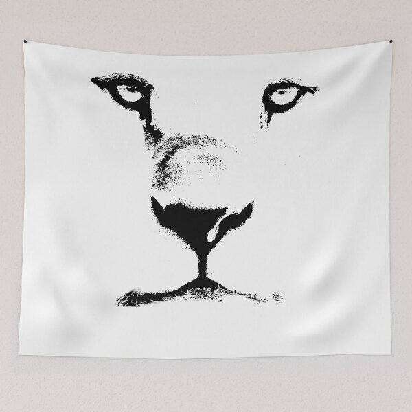 Item preview, Lion face designed and sold by mabhanzi.
