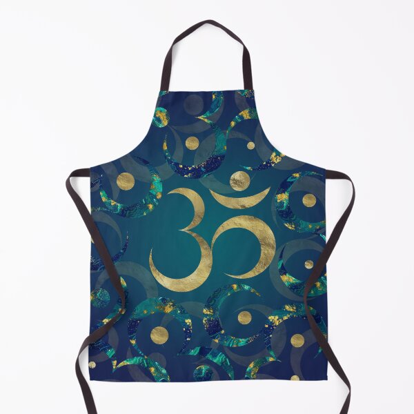 Item preview, Geometric Om Symbol Gold and Marble designed and sold by Nartissima.
