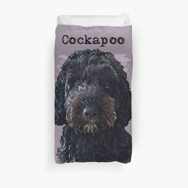 cockapoo duvet cover