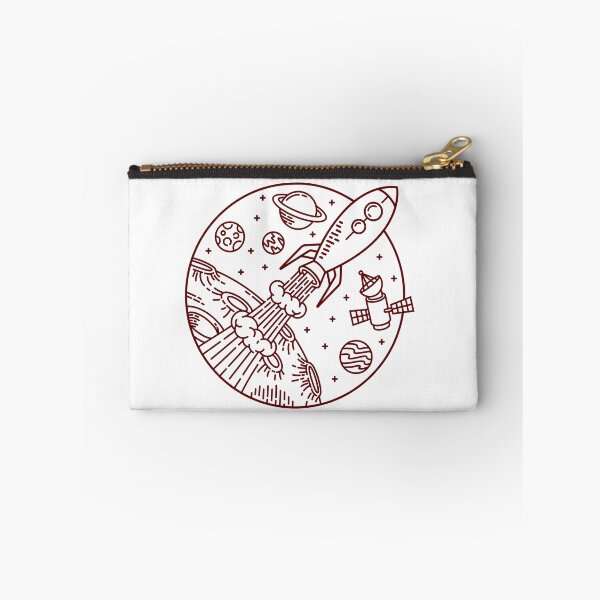 Item preview, Rocket adventure line illustration designed and sold by teenlabel.