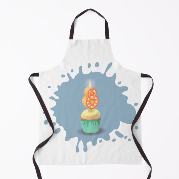 Item preview, Happy 8 birthday number 8 muffin eight years birthday card designed and sold by Urosek.