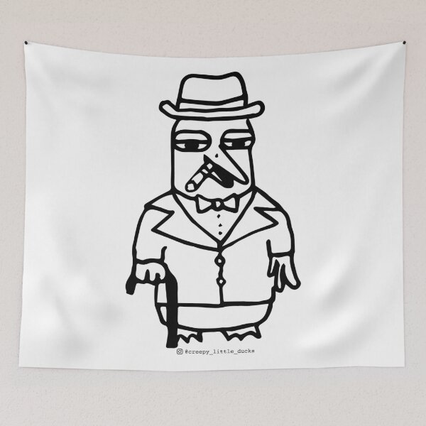 Item preview, Winston Duckhill designed and sold by CreepyLilDucks.