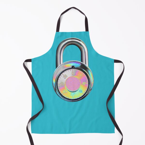 Item preview, Teal Combination Lock designed and sold by dinaaaaaah.