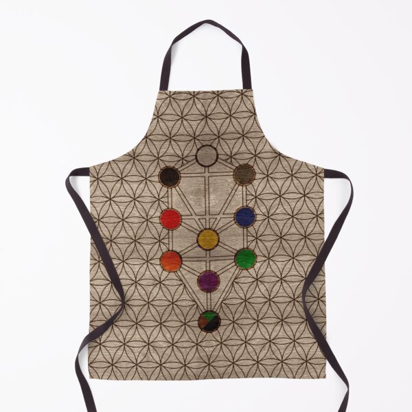 Item preview, Kabbalah The Tree of Life on wooden texture designed and sold by Nartissima.